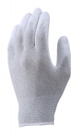 SHOWA® A0622 ESD Polyurethane General Purpose Glove, White