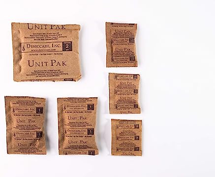 Desiccare™ Clay Unit Pak Kraft Desiccants, 1/3 Unit (700ct)