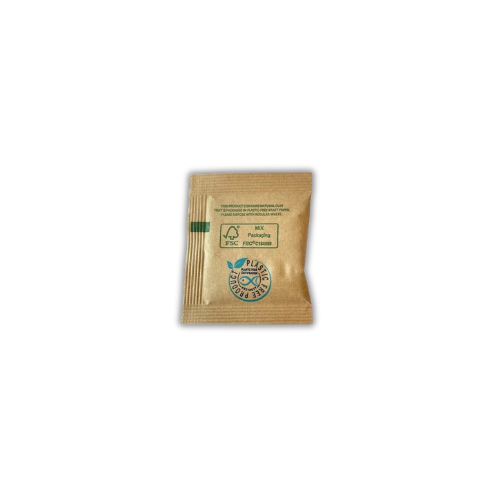 Micro-Pak® Dri Clay® Kraft X2 Biodegradable Desiccants, 6 Gram (Apparel Version - 2000ct)