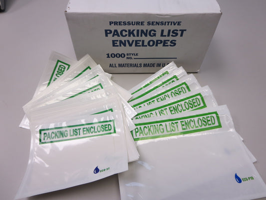 GreenBran™ ECO-ADM™ Pressure Sensitive Packing List Envelopes, 4-1/2in x 5-1/2in (1000ct)
