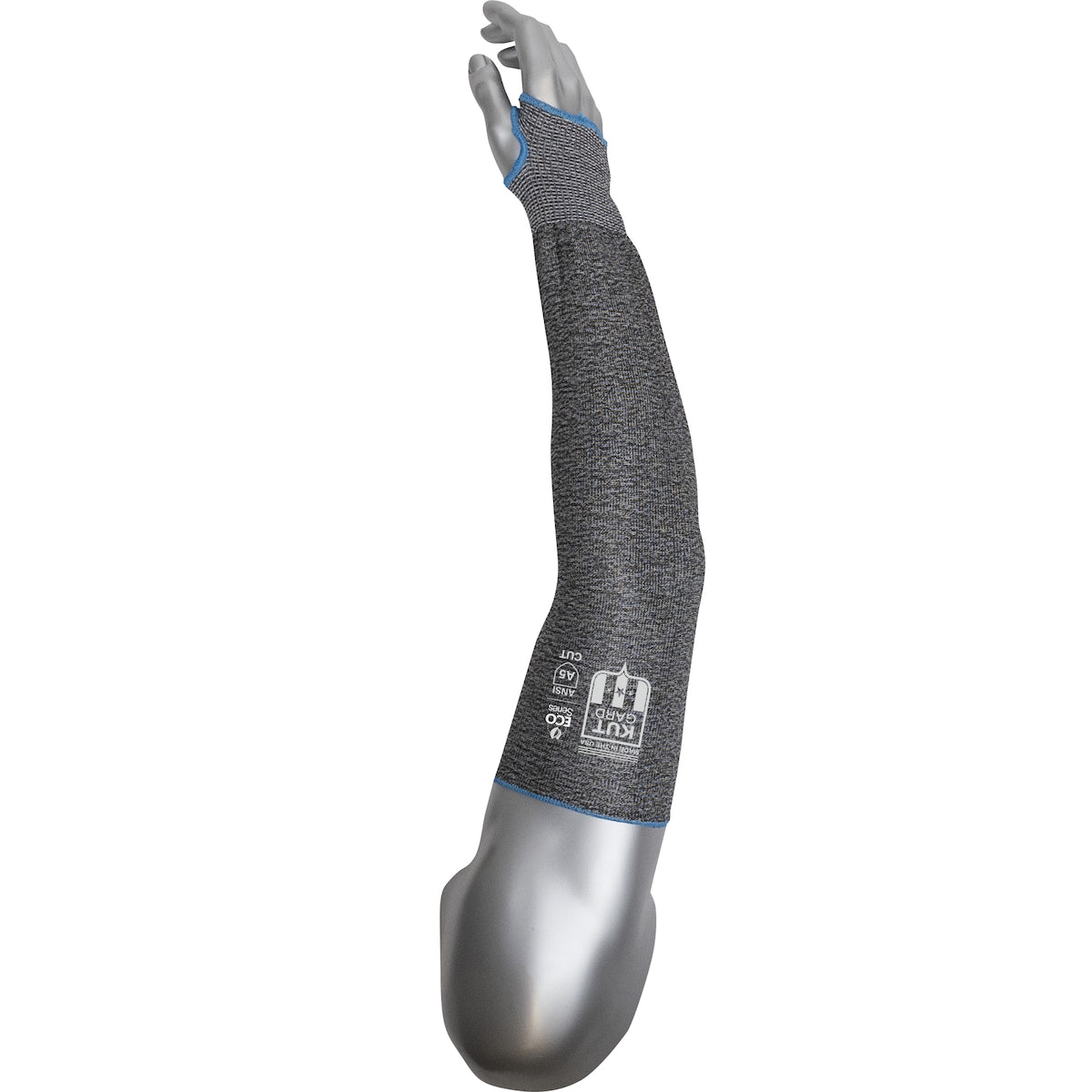 Eco-Friendly PIP® Kut Gard® ECOSeries™ S13ECO/PE5 Dyneema® Thumb Hole Sleeve Protectors