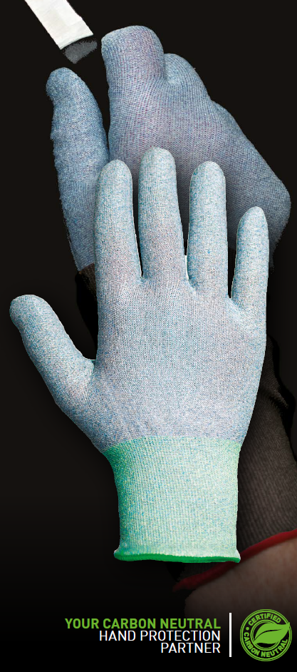 This Eco-friendly Traffi® TG710 is a tactile, high performing cut level A5 uncoated liner with extended cuff for use in the food industry industry that helps prevent lacerations to the knife hand.
