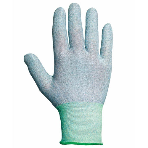 This Eco-friendly Traffi® TG710 is a tactile, high performing cut level A5 uncoated liner with extended cuff for use in the food industry industry that helps prevent lacerations to the knife hand.