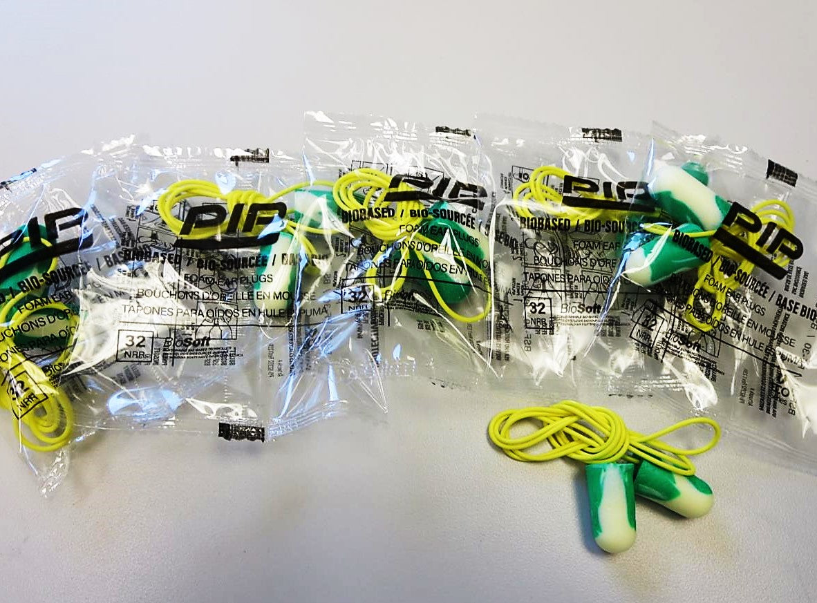 The Mega Bullet™ BioSoft™ BSF-30 BioSoft™ corded ear plug foam material provides the same fit and performance as conventional polyurethane or PVC materials, but with a lower carbon footprint. This innovative technology not only reduces emissions during manufacturing, but it contains bio-based materials making BioSoft™ more environmentally friendly at end of use