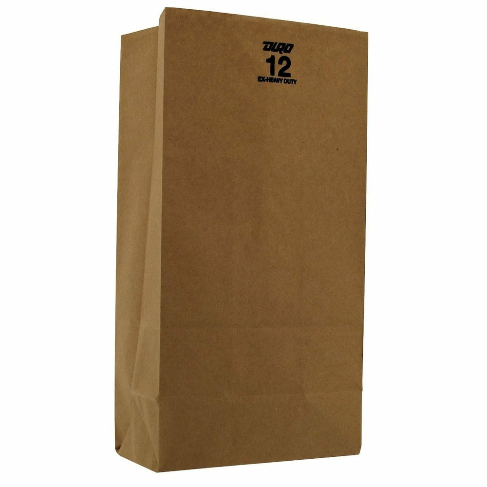These BPI certified compostable 7.06 x 4.50 x 13.75 gusseted kraft paper shopping bags with self-opening thumb notches are perfect for high-traffic environments. Sold 400 per bundle.