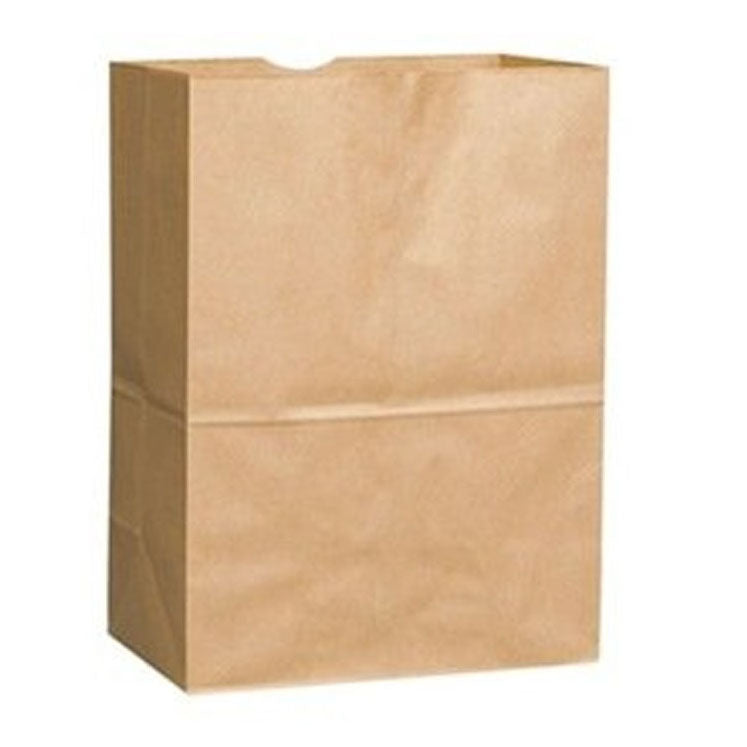 These 12in x 7in x 17in 66# 1/6 BBL Duro Bag® Kraft Paper Grocery Bags are perfect for carrying, transporting or holding take-out items. SFI® certified sourcing & BPI® certified compostable. Sold 400 per bundle.