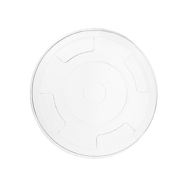 Vegware™ 96-Series compostable Cold Cups Flat Lids are made from eco-friendly plastic alternative. Independently certified to break down in 12 weeks.