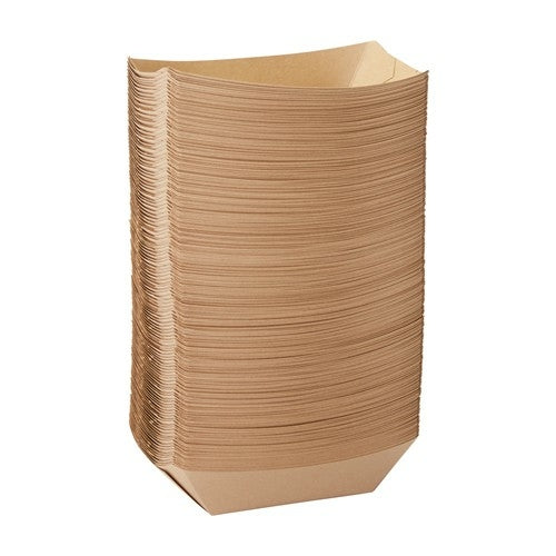 EcoSmart® 1-lb Unbleached Paper Food Boats Compost in Landfill