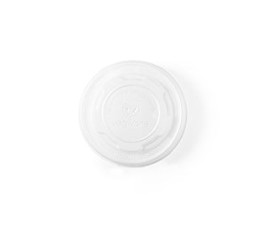 Ideal for ice cream sundaes, pastas, yogurt, stews, soups and more, Vegware™ 115-Series compostable 24-oz Paper Soup Containers are lined with plant-based PLA and independently certified to break down in 12 weeks.