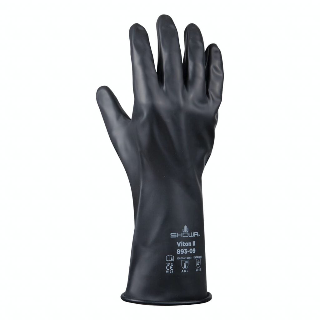 SHOWA® 893 Viton-Over-Butyl Chemical-Resistant Glove, 12"