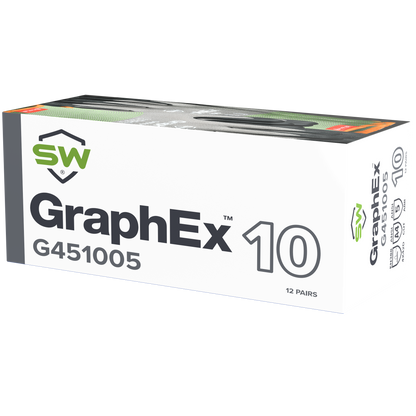 SW® GraphEx® G45100 18G A4 Cut-Resistant Micro-Porous Nitrile Work Gloves, Touchscreen Compatible