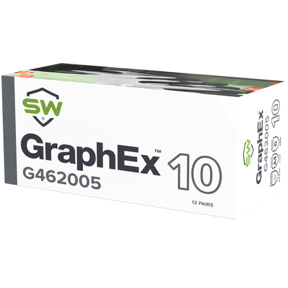 SW® GraphEx® G46200 AxiFybr® Cut Resistant Nitrile Work Gloves, ANSI A4, 18 Gauge