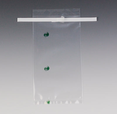 Environmentally friendly 2.5-mil 4-1/2in x 9in sterile sampling bags are a must replacement for petroleum based poly bags!