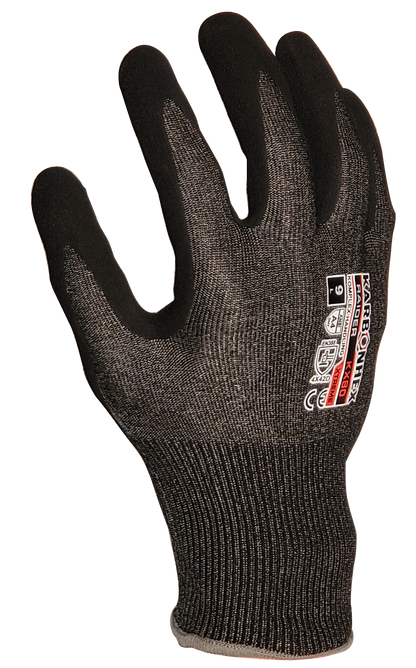 SW® KarbonHex™ KX80 C44280 18G A4 Cut-Resistant Nitrile Work Gloves, Touchscreen Compatible