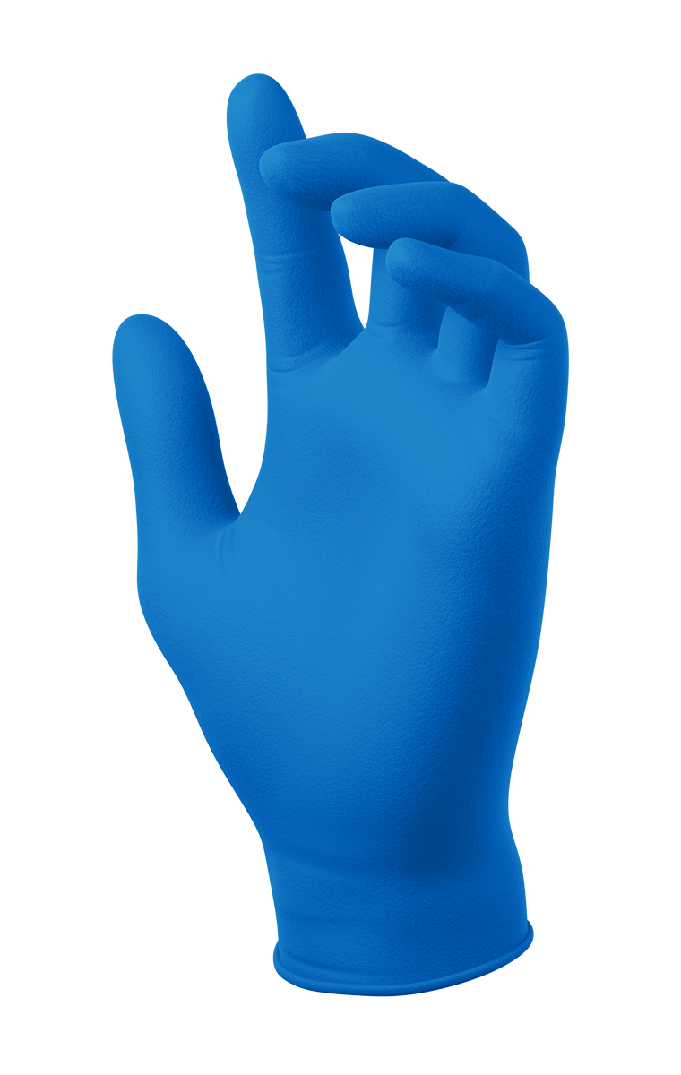 SW® TrueForm® TF-95BL Powder-Free Nitrile Examination Gloves with EcoTek®, EnerGel® & pH Natural®, 250ct