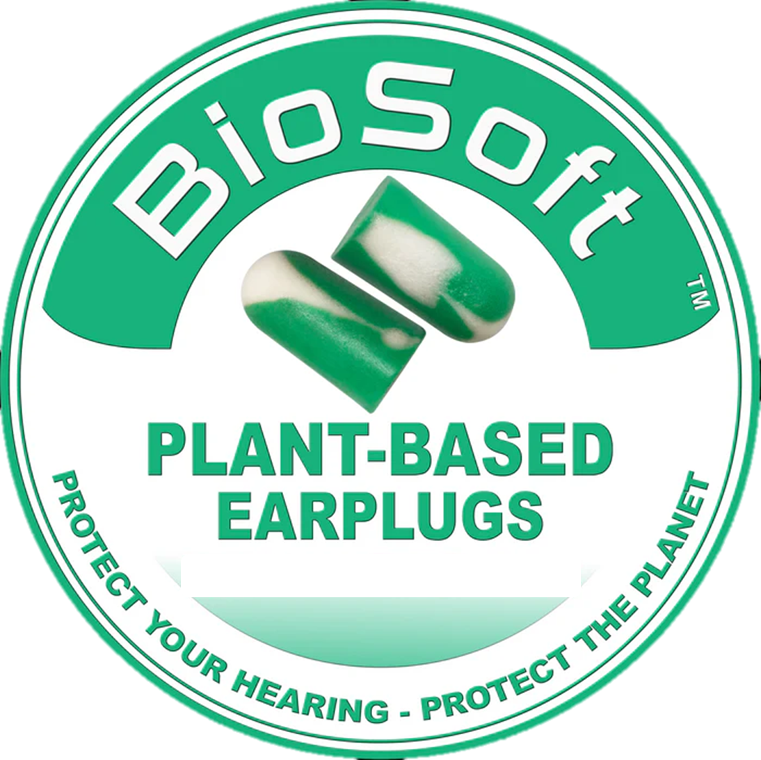 PIP® Mega Bullet™ BioSoft™ BSF-1 Bio-Based Foam Ear Plug - NRR 32 (200ct)
