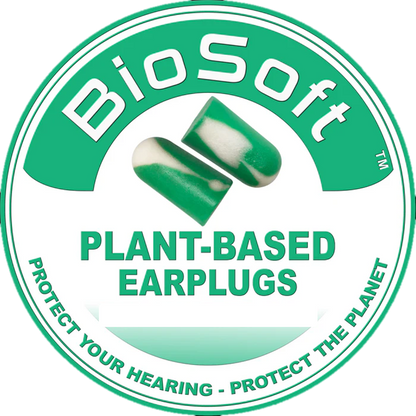 PIP® Mega Bullet™ BioSoft™ BSF-1B Disposable Bio-Based Foam Ear Plug - NRR 32 (500ct)