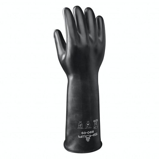 SHOWA® 890 Viton-Over-Butyl Chemical-Resistant Glove, Injection Molded, 14", 28-mil
