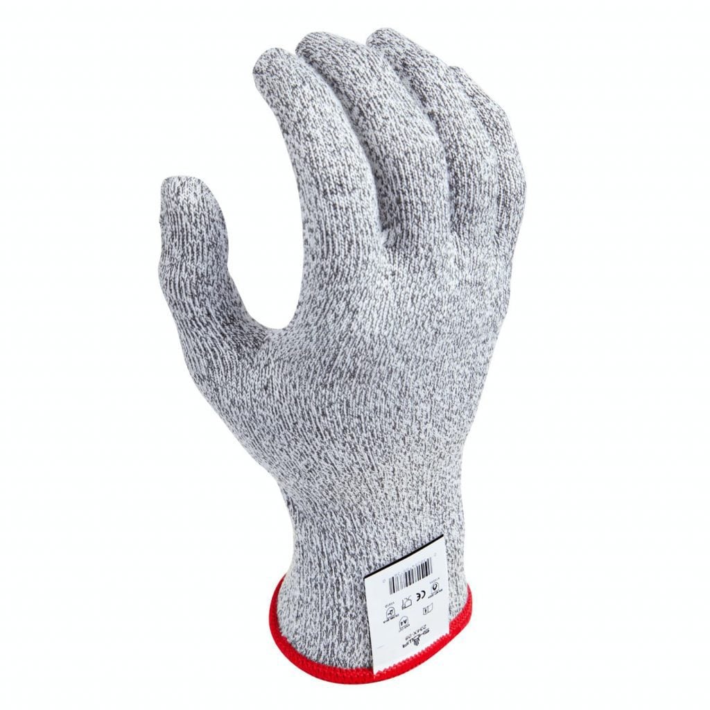 SHOWA® 234X Uncoated HPPE/Spandex Cut-Resistant Liner Glove, ANSI A4, Grey