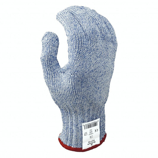 SHOWA® 8127 Uncoated HPPE Wire-Free Cut-Resistant Glove, ANSI A7, Blue