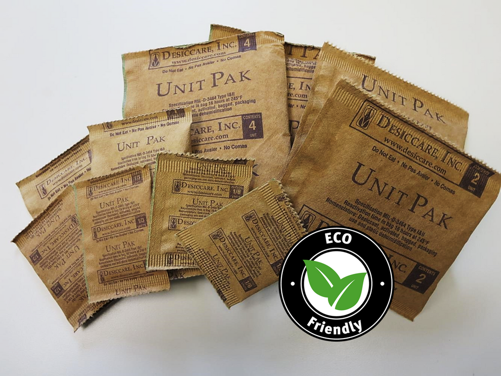 Prevent Moisture Damage EcoFriendly Clay Unit Pak in Kraft Paper