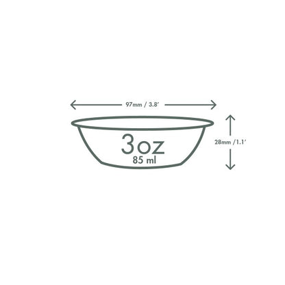 Vegware™ I96-3 Compostable 3oz 96 Series PLA Cold Cup Insert (1000ct) - image 3