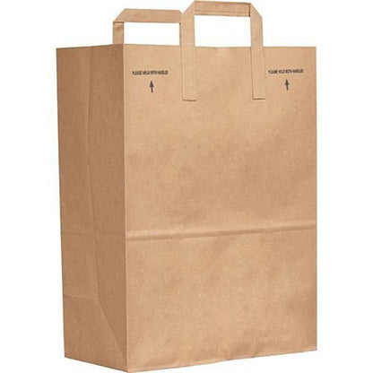 Duro Bag® Kraft 70# 88885 Paper Bag, 1/6 EZ-K-UP, 12in x 7in x 17in (300/bndl)