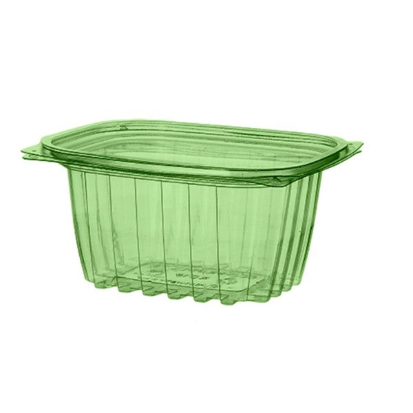 16oz two-piece deli container (base and lid) from the Veridian range. The pint-size deli workhorse for pasta salad, berries and overnight oats, with base and lid included.