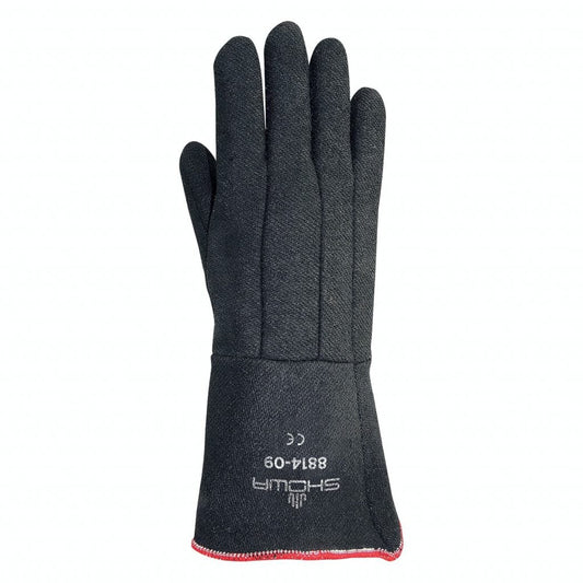 SHOWA® 8814 Heat-Resistant Neoprene Glove, Black, 14", Up to 500°F