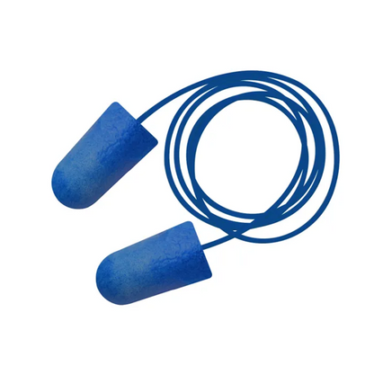 PIP® Food Pro Bullet™ BioSoft™ BSF-D Bio-Based Corded Detectable Ear Plug - NRR 32 (100ct)