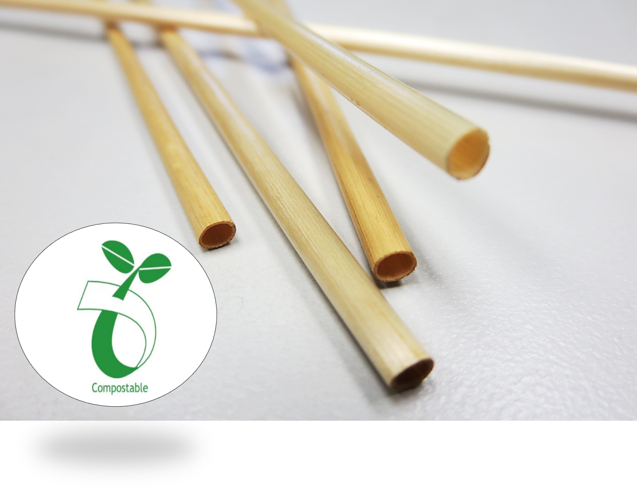 These Real Straw Compostable Wheat Cocktail Straws offer an environmentally-friendly alternative to single-use plastic type straws. Made from 100% natural, gluten-free wheat, they feature a safe, durable, and eco-friendly design. Perfect for restaurants, parties, or other gatherings, this set of 5000 straws is an easy way to reduce negative impact on the environment.
