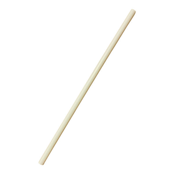 StrawFish® 7655193 Unwrapped Jumbo Straw, 10.25in x 8mm - Natural