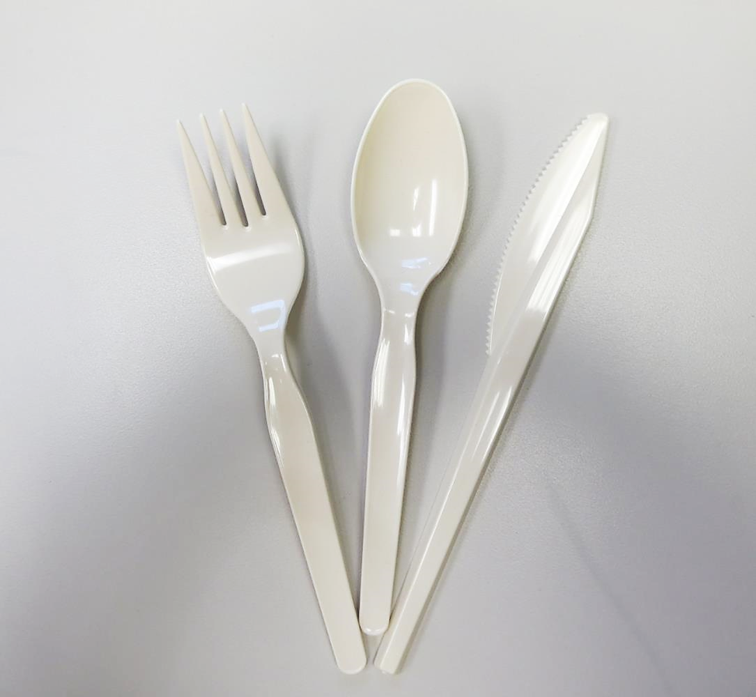 StrawFish® Biodegradable Natural medium-weight take-out dining utensils 