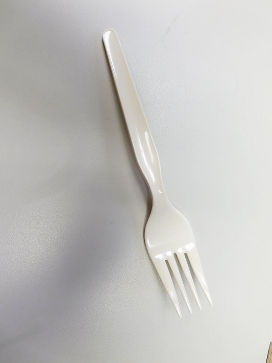 StrawFish® 7655011 Biodegradable Unwrapped Natural Forks,