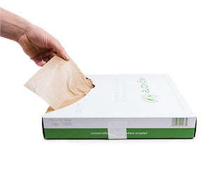 Vegware™ 12-inch x 12-inch deli sheets are wax coated for better grease resistance and are made from clear PLA -an eco-friendly plastic alternative that's independently certified to break down in 12 weeks.