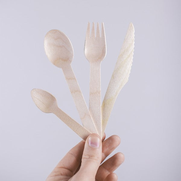 Vegware™ wooden spoons are strong, sturdy and perform well in hot or cold foods. A great alternative to plastic cutlery. They provide a great first impression and are well accepted by customers.