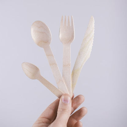 Vegware™ wooden spoons are strong, sturdy and perform well in hot or cold foods. A great alternative to plastic cutlery. They provide a great first impression and are well accepted by customers.