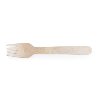 Vegware™ wooden forks are strong, sturdy and perform well in hot or cold foods. A great alternative to plastic cutlery. They provide a great first impression and are well accepted by customers.