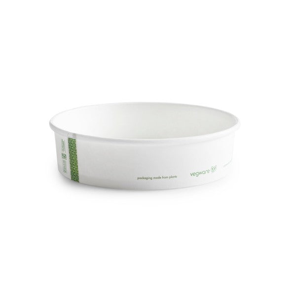 26oz paper food bowl. Wide, low and photogenic, this Bon Appetit bowl gives curries, burrito bowls and warm salads the restaurant presentation they deserve.