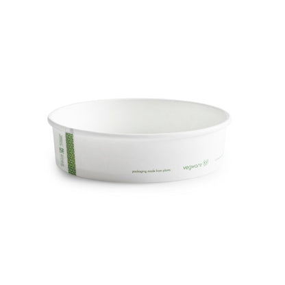 26oz paper food bowl. Wide, low and photogenic, this Bon Appetit bowl gives curries, burrito bowls and warm salads the restaurant presentation they deserve.