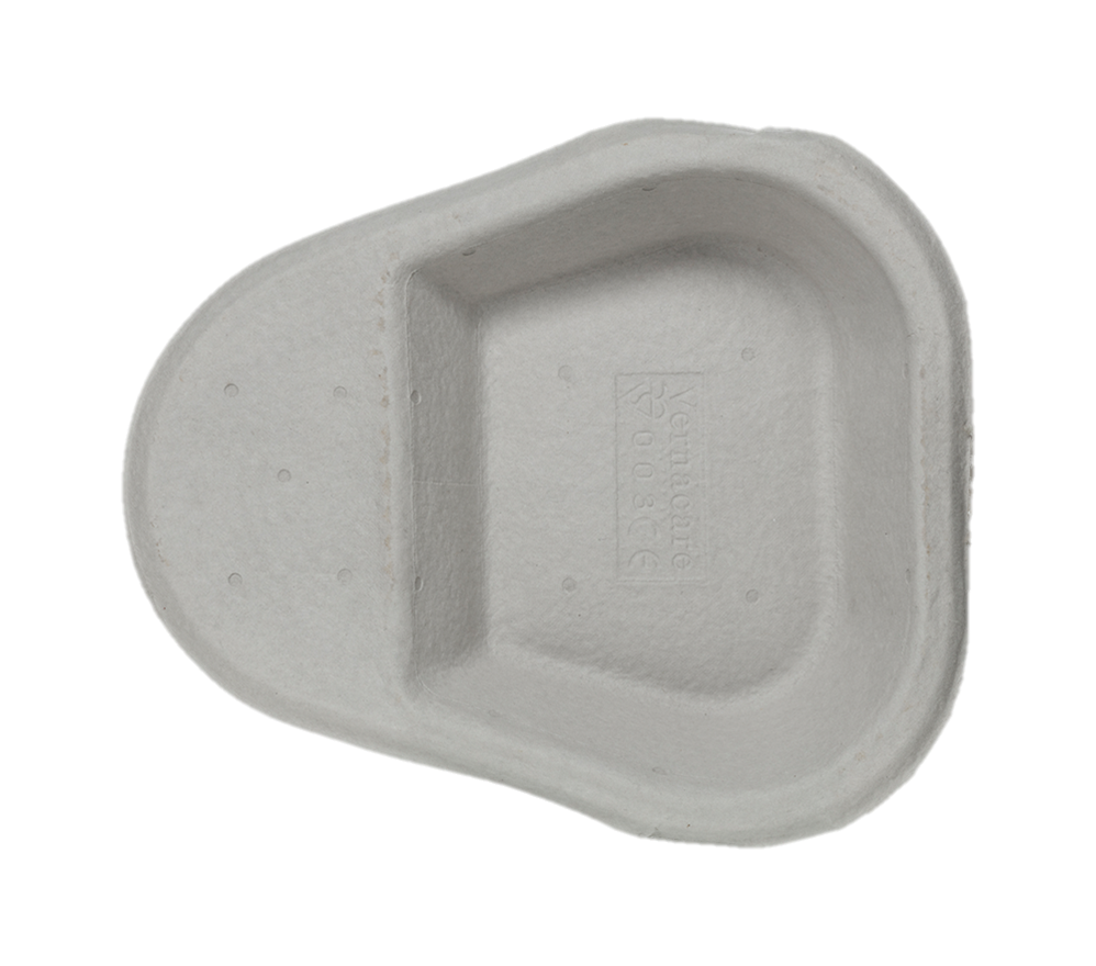 These single-use Midi Slipper Pan Liners are constructed with a biodegradable medical-grade pulp made from 100% recycled newsprint and ideal for handling fluid volumes up to 1.3 liters. 