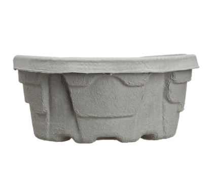 These single-use patient wash basins are constructed with a biodegradable medical-grade pulp fibers made from 100% recycled newsprint and ideal for handling fluid volumes up to 6 liters.