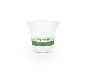 Vegware™ 96-Series compostable 9-oz Cold Beverage Cups are made from Eco-friendly plastic alternative that is independently certified to break down in landfill within 12 weeks.
