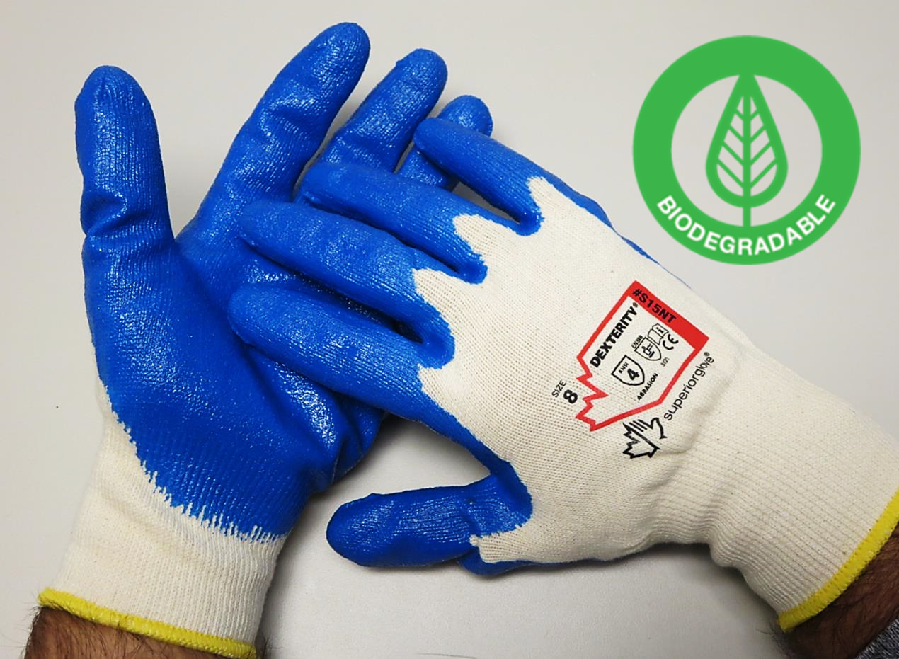 Dexterity® S15NT Coated Work Gloves | Biodegradable in Landfill Dexterity® S15NT Coated Work Gloves | Biodegradable in Landfill