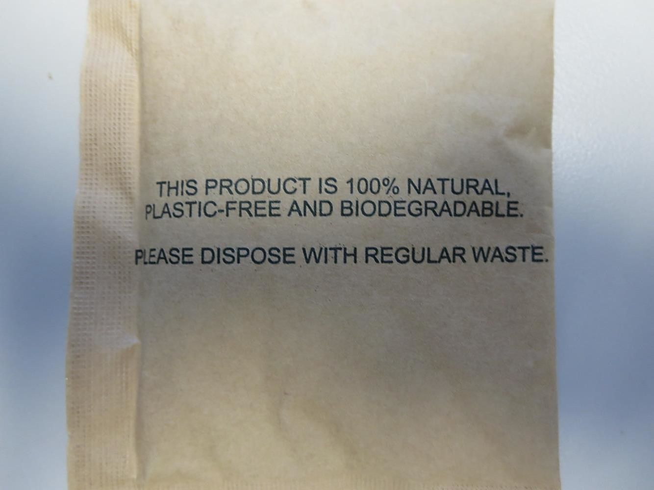 Micro-Pak® Dri Clay® Kraft All-Natural 66 Gram Clay Desiccant Packet is Biodegradable in Landfill and Outperforms Silica Gel & Calcium Chloride Moisture Absorbers
